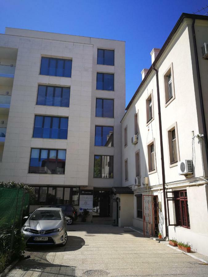 Apartamento Le Park Bucarest Exterior foto